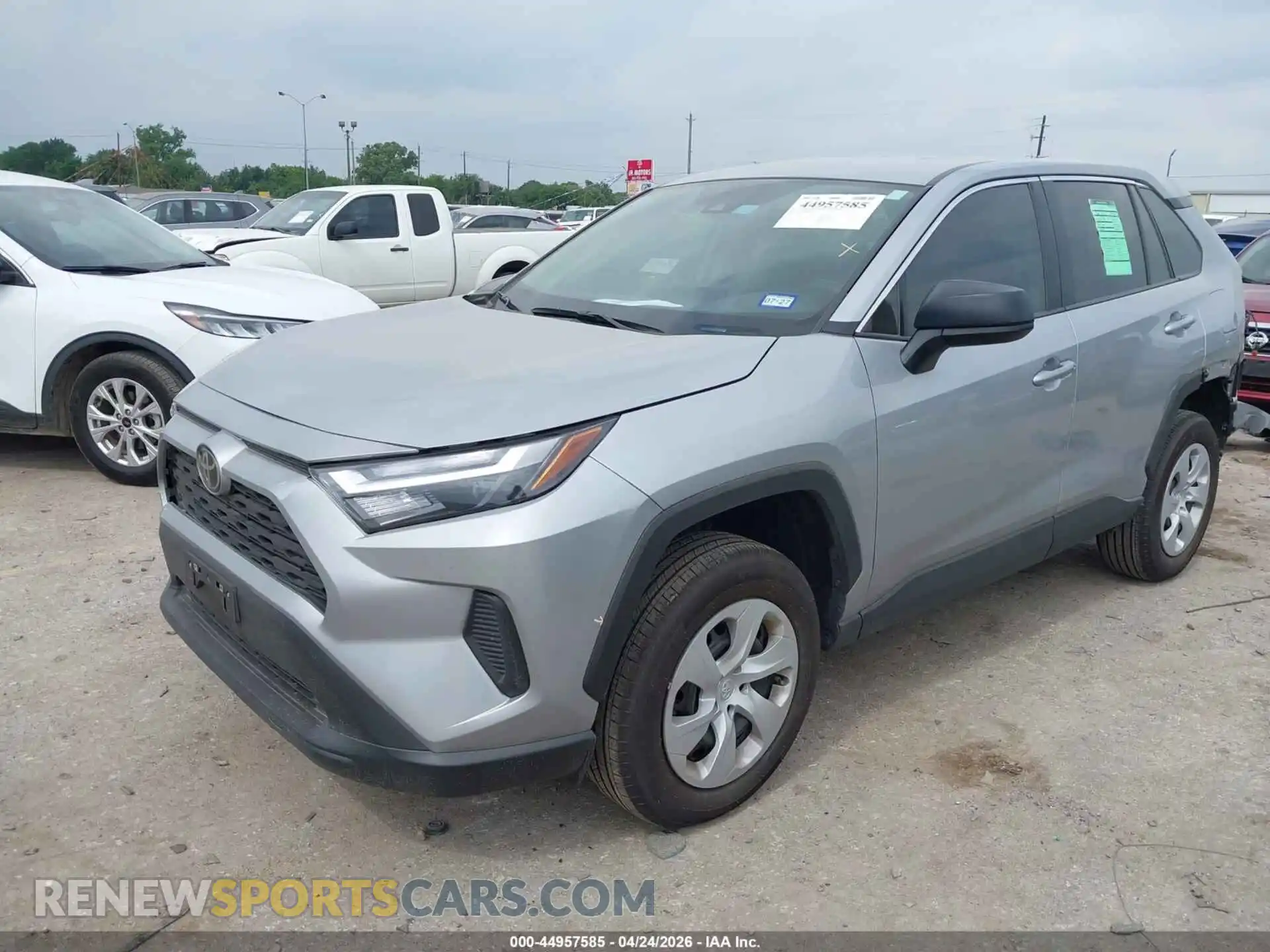 2 fotografías del automóvil dañado 2T3H1RFV5SW404210 TOYOTA RAV4 2025