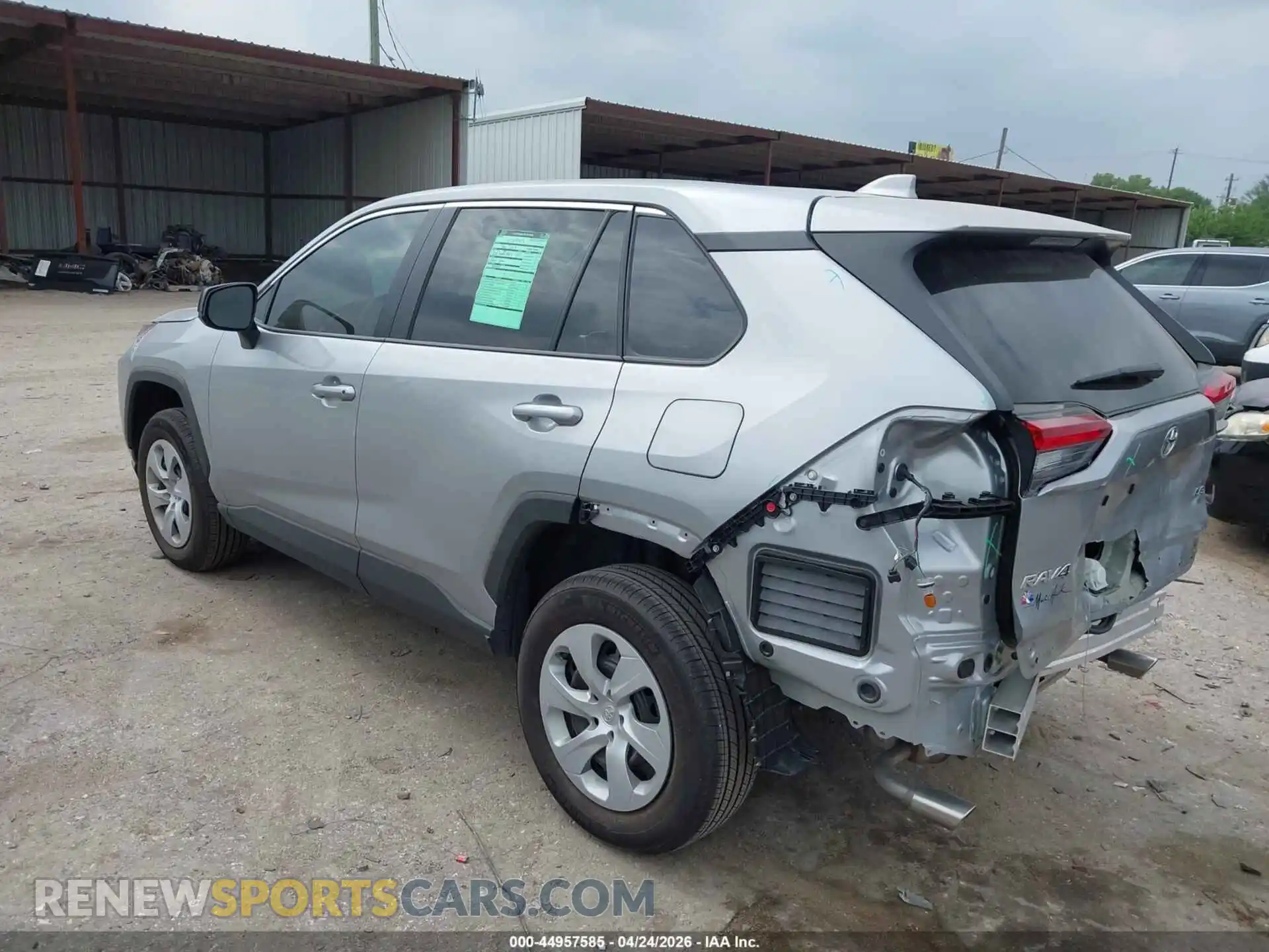 3 fotografías del automóvil dañado 2T3H1RFV5SW404210 TOYOTA RAV4 2025