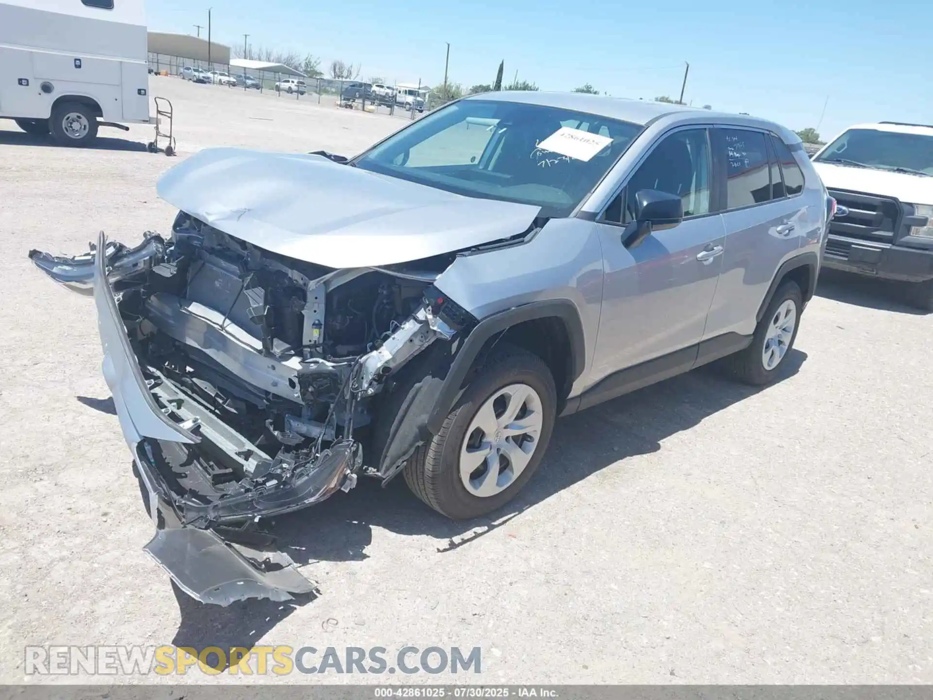 2 Photograph of a damaged car 2T3H1RFV6SC312315 TOYOTA RAV4 2025