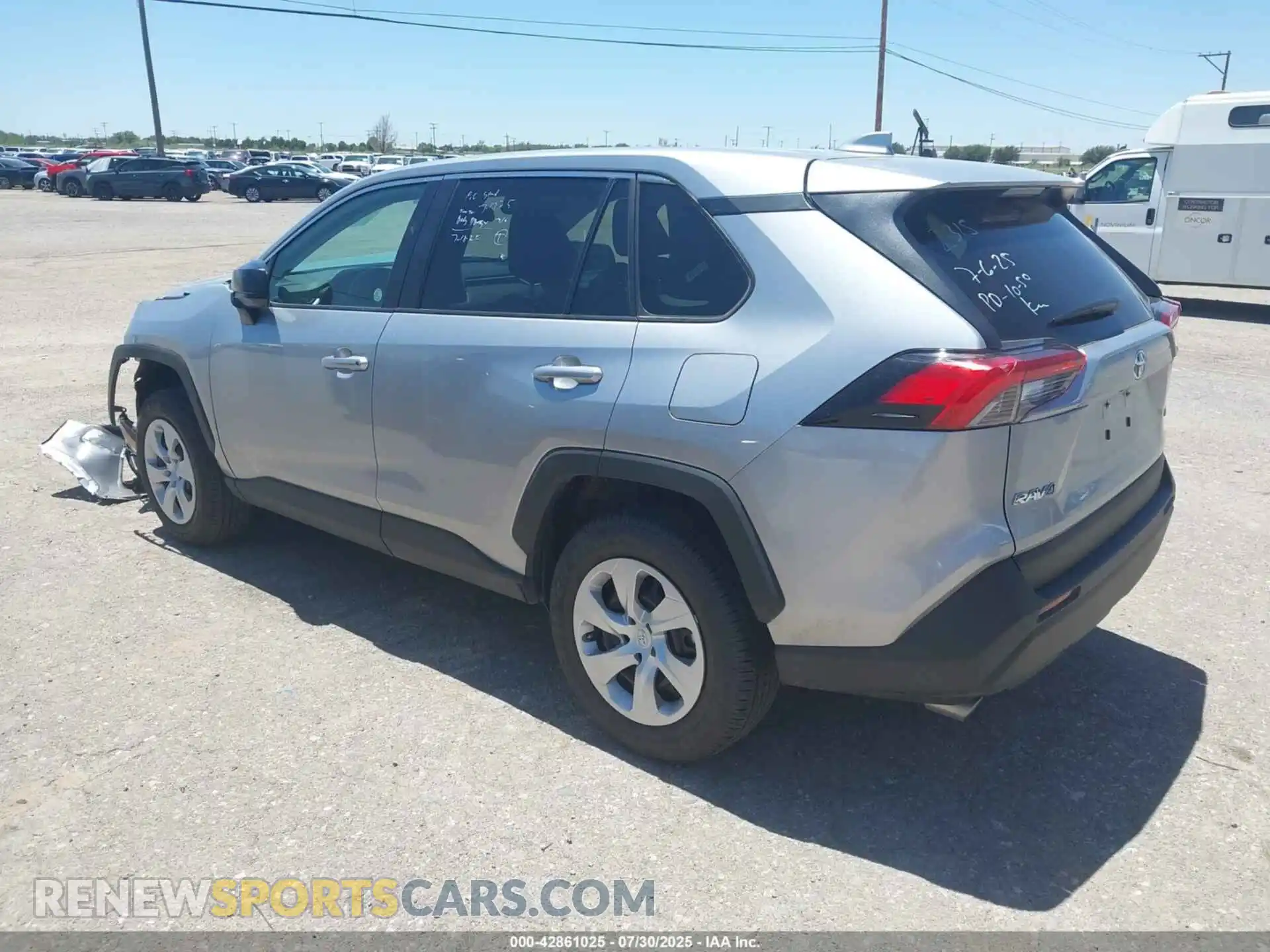 3 Photograph of a damaged car 2T3H1RFV6SC312315 TOYOTA RAV4 2025