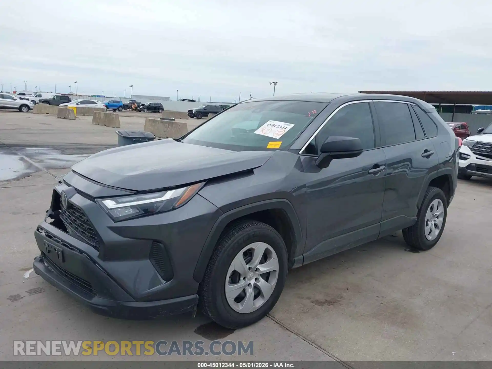 2 fotografías del automóvil dañado 2T3H1RFV6SC332466 TOYOTA RAV4 2025