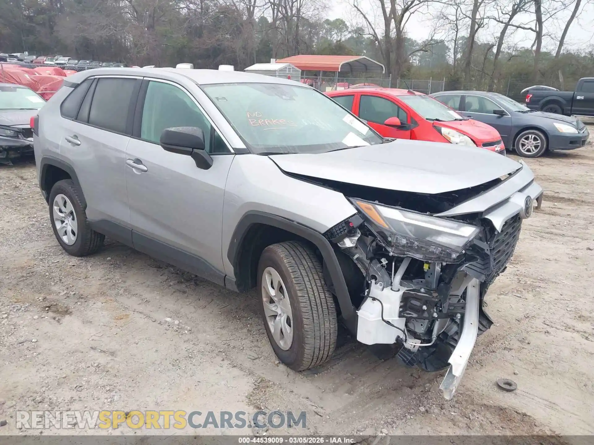 1 Photograph of a damaged car 2T3H1RFV6SC344908 TOYOTA RAV4 2025