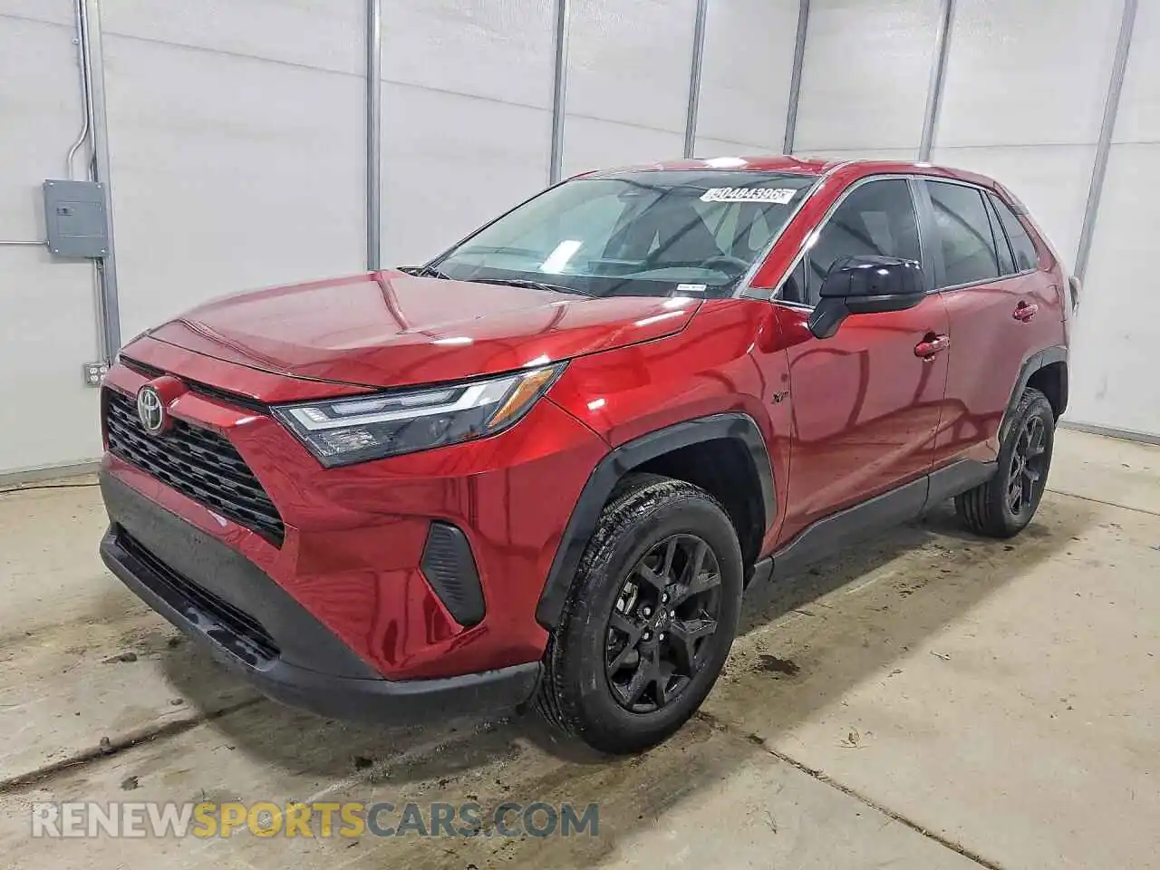 1 Photograph of a damaged car 2T3H1RFV6SW367958 TOYOTA RAV4 2025