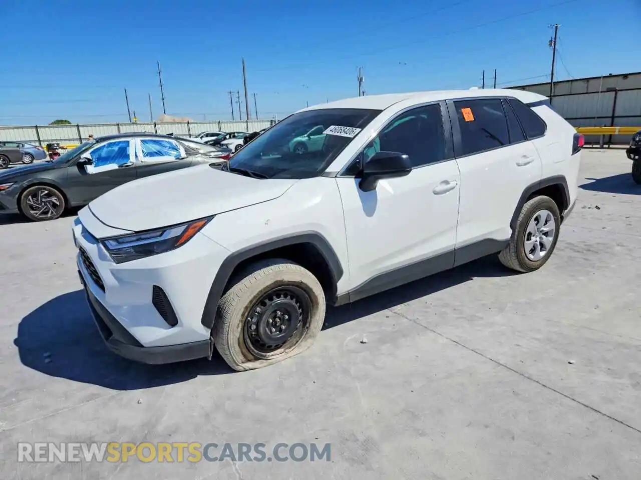 1 Photograph of a damaged car 2T3H1RFV6SW370326 TOYOTA RAV4 2025