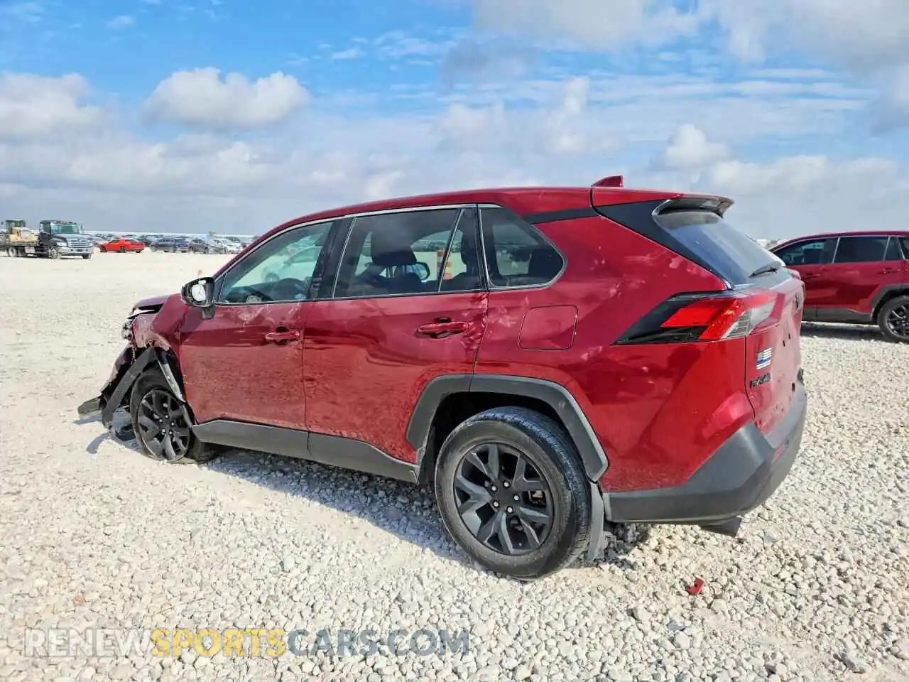 2 Photograph of a damaged car 2T3H1RFV6SW375431 TOYOTA RAV4 2025