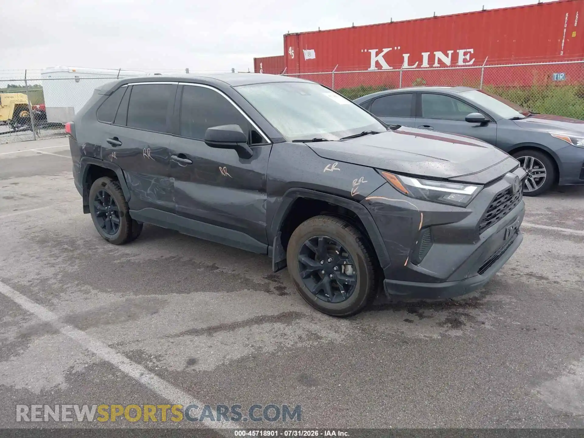 1 Photograph of a damaged car 2T3H1RFV6SW404510 TOYOTA RAV4 2025