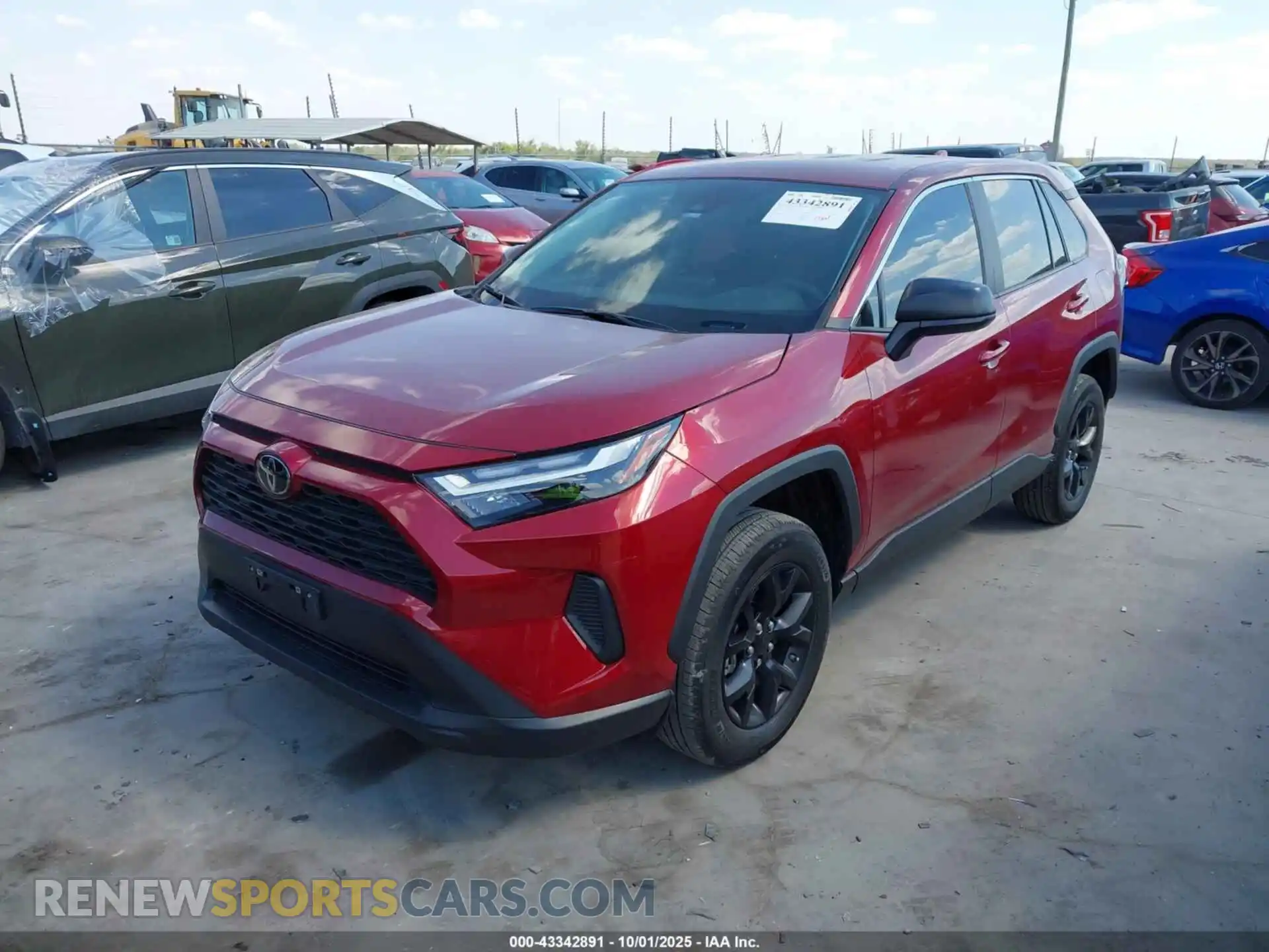 2 Photograph of a damaged car 2T3H1RFV6SW413823 TOYOTA RAV4 2025