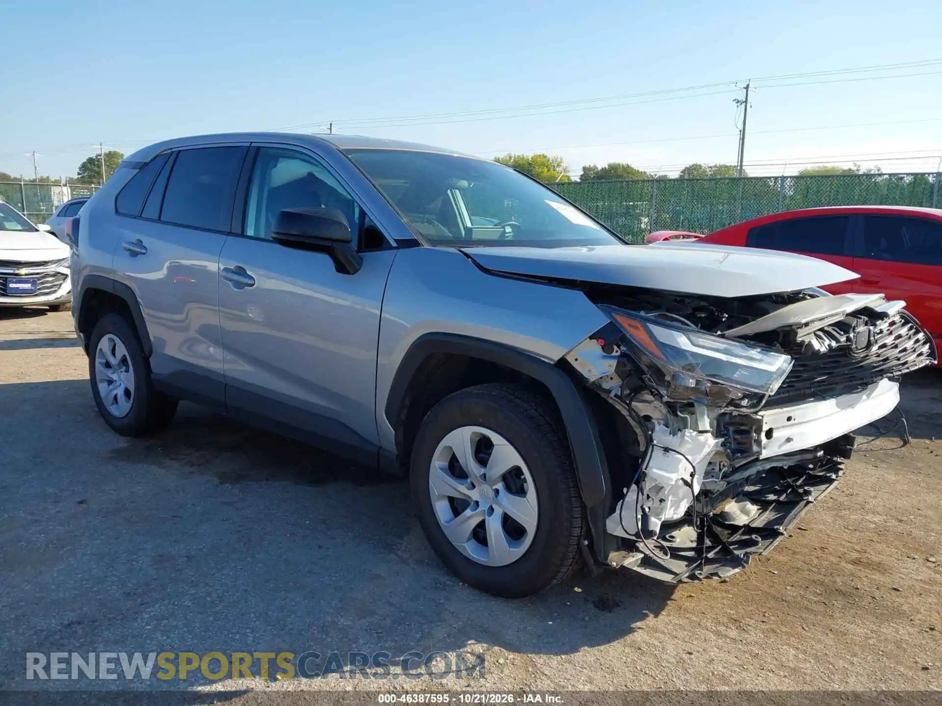 1 Photograph of a damaged car 2T3H1RFV6SW415698 TOYOTA RAV4 2025