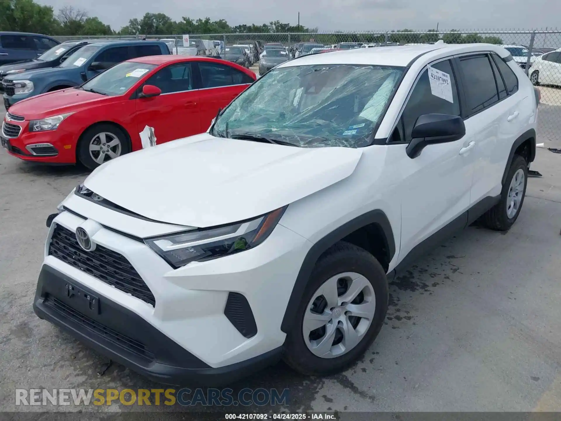2 Photograph of a damaged car 2T3H1RFV7SC321489 TOYOTA RAV4 2025