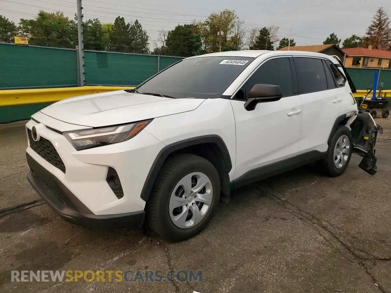 1 Photograph of a damaged car 2T3H1RFV7SC335103 TOYOTA RAV4 2025