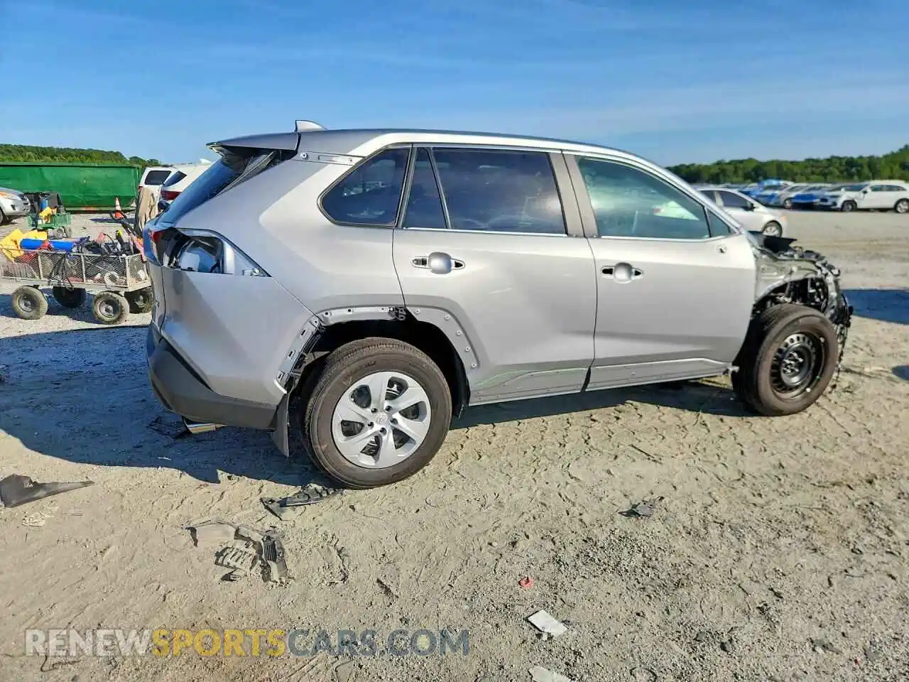 3 Photograph of a damaged car 2T3H1RFV7SC365220 TOYOTA RAV4 2025