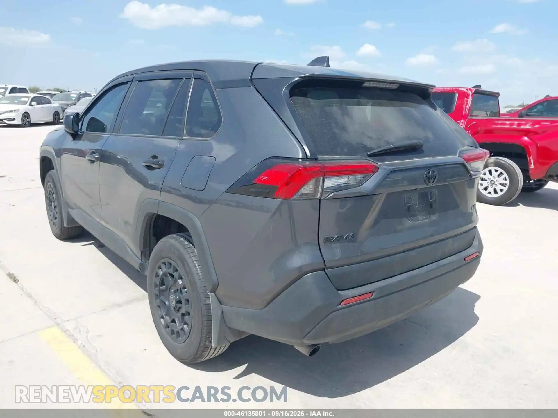 3 fotografías del automóvil dañado 2T3H1RFV7SW379598 TOYOTA RAV4 2025
