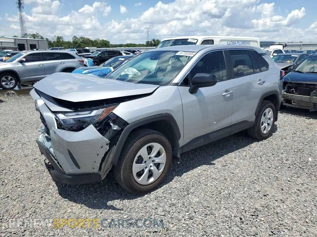 1 Фотография поврежденного автомобиля 2T3H1RFV7SW392335 TOYOTA RAV4 2025