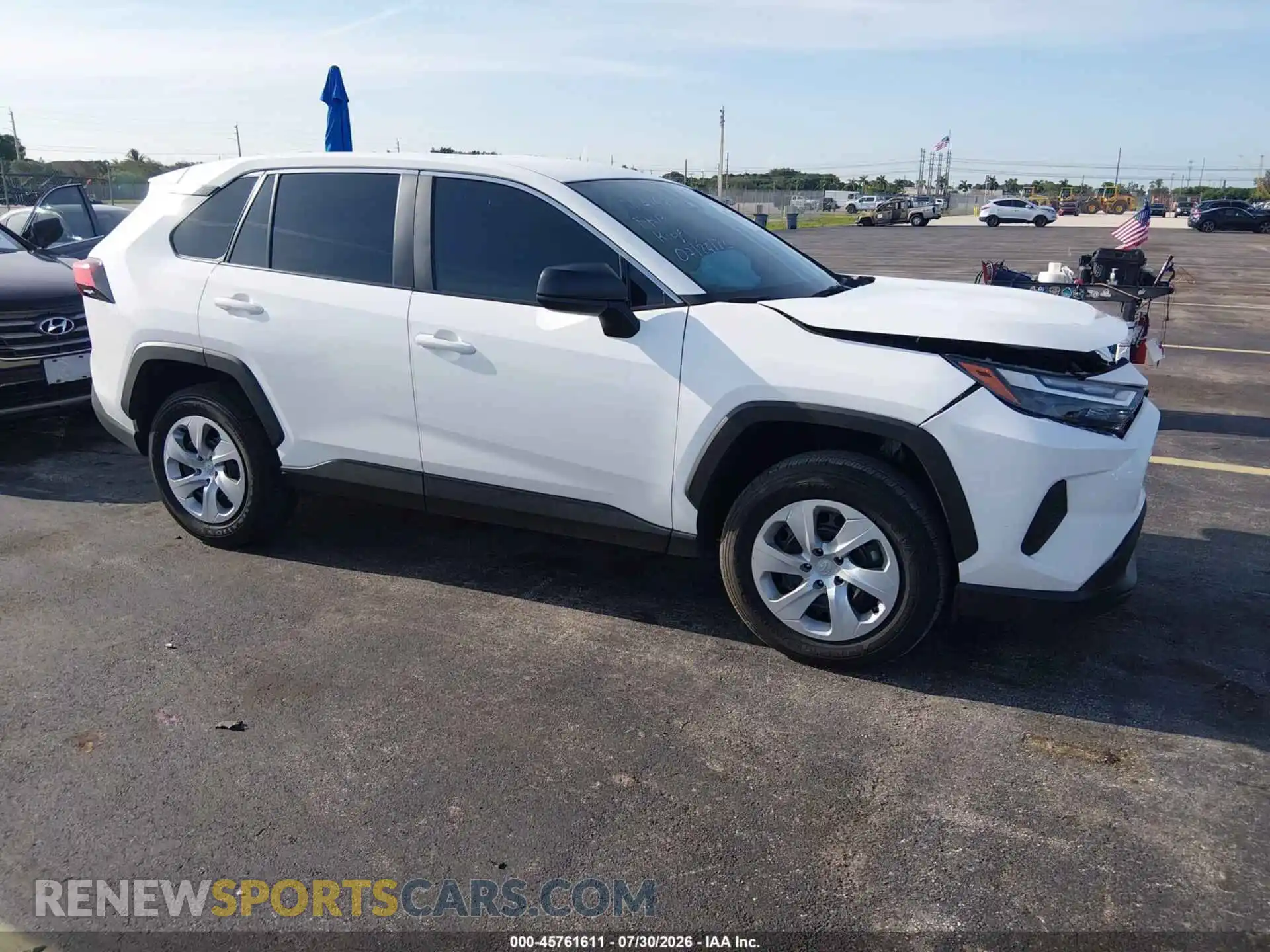 1 Photograph of a damaged car 2T3H1RFV7SW414205 TOYOTA RAV4 2025