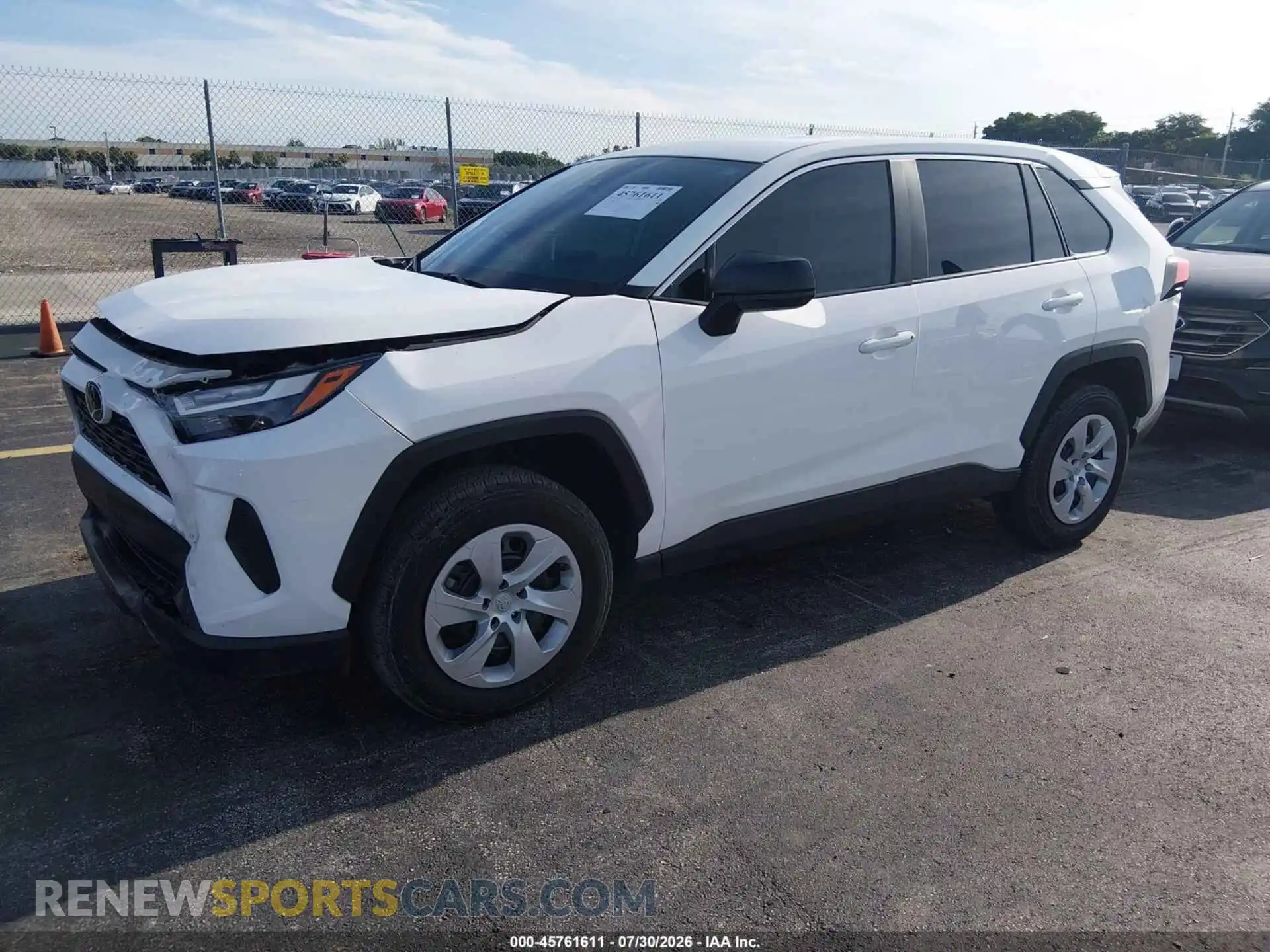 2 Photograph of a damaged car 2T3H1RFV7SW414205 TOYOTA RAV4 2025