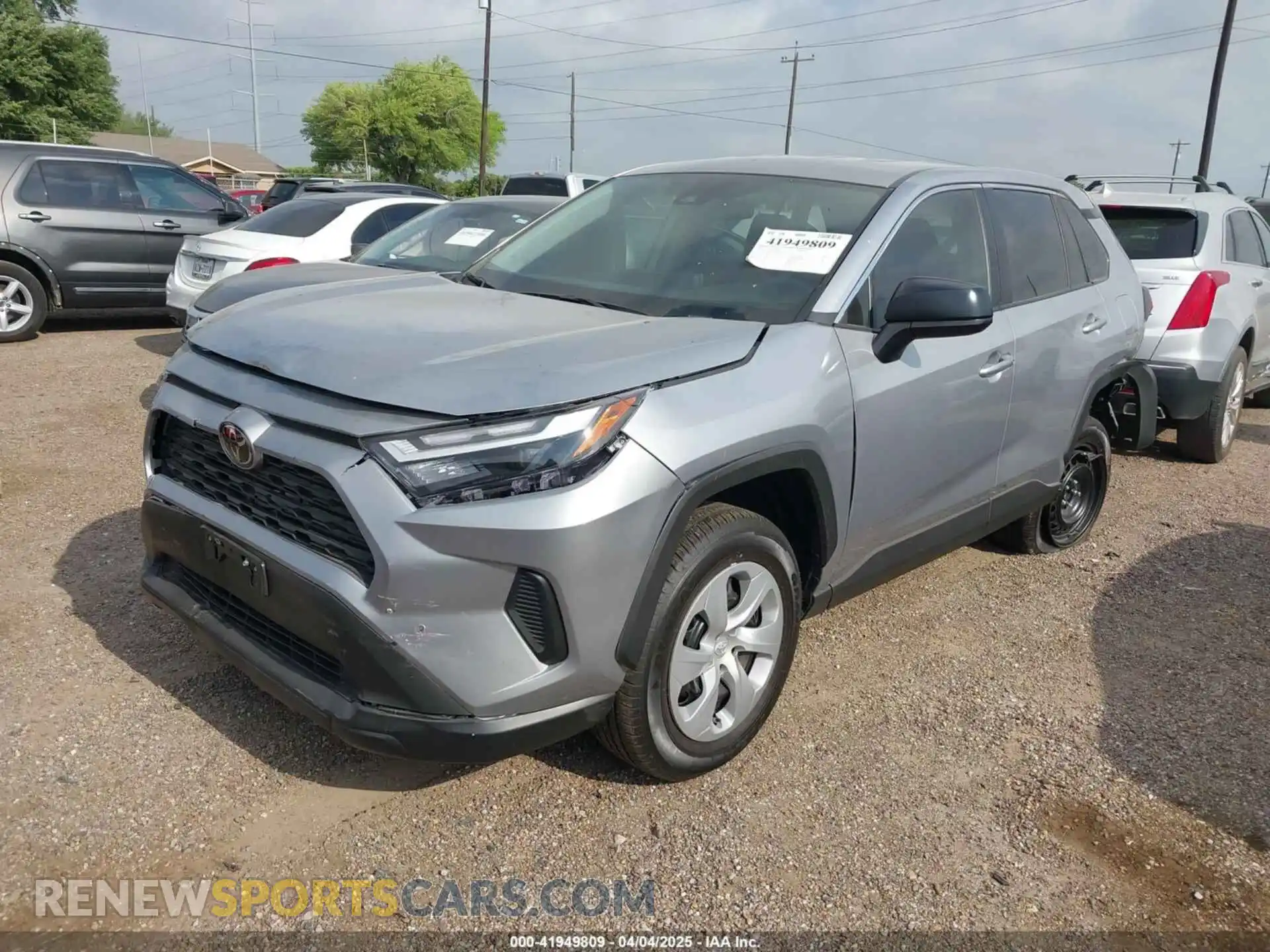 2 Photograph of a damaged car 2T3H1RFV8SC323218 TOYOTA RAV4 2025