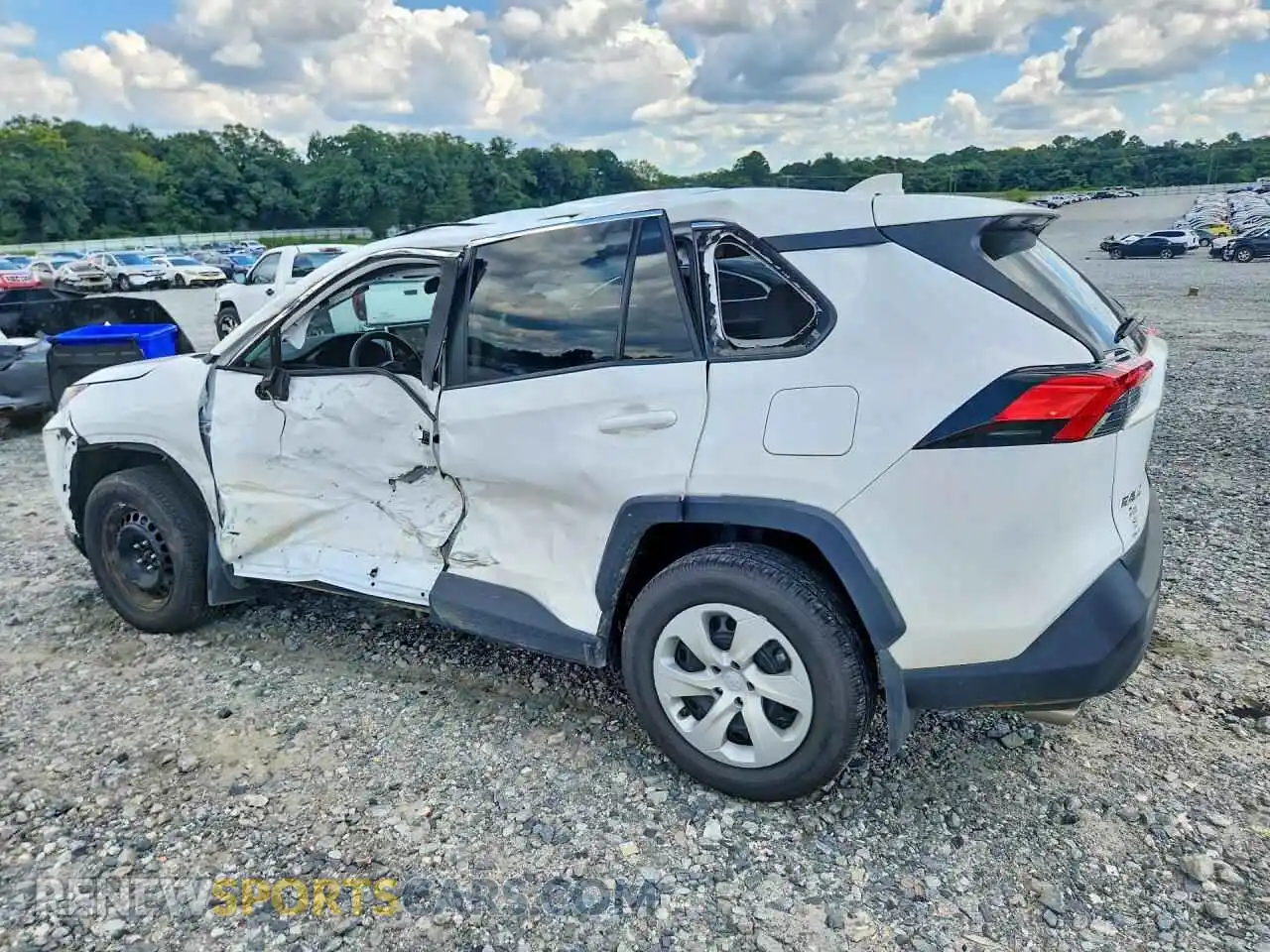 2 Photograph of a damaged car 2T3H1RFV8SC347891 TOYOTA RAV4 2025