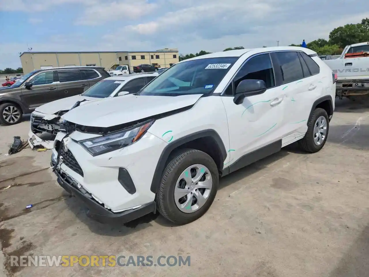 1 Фотография поврежденного автомобиля 2T3H1RFV8SC349124 TOYOTA RAV4 2025