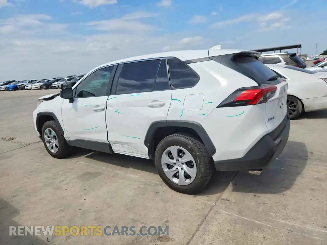 2 Фотография поврежденного автомобиля 2T3H1RFV8SC349124 TOYOTA RAV4 2025