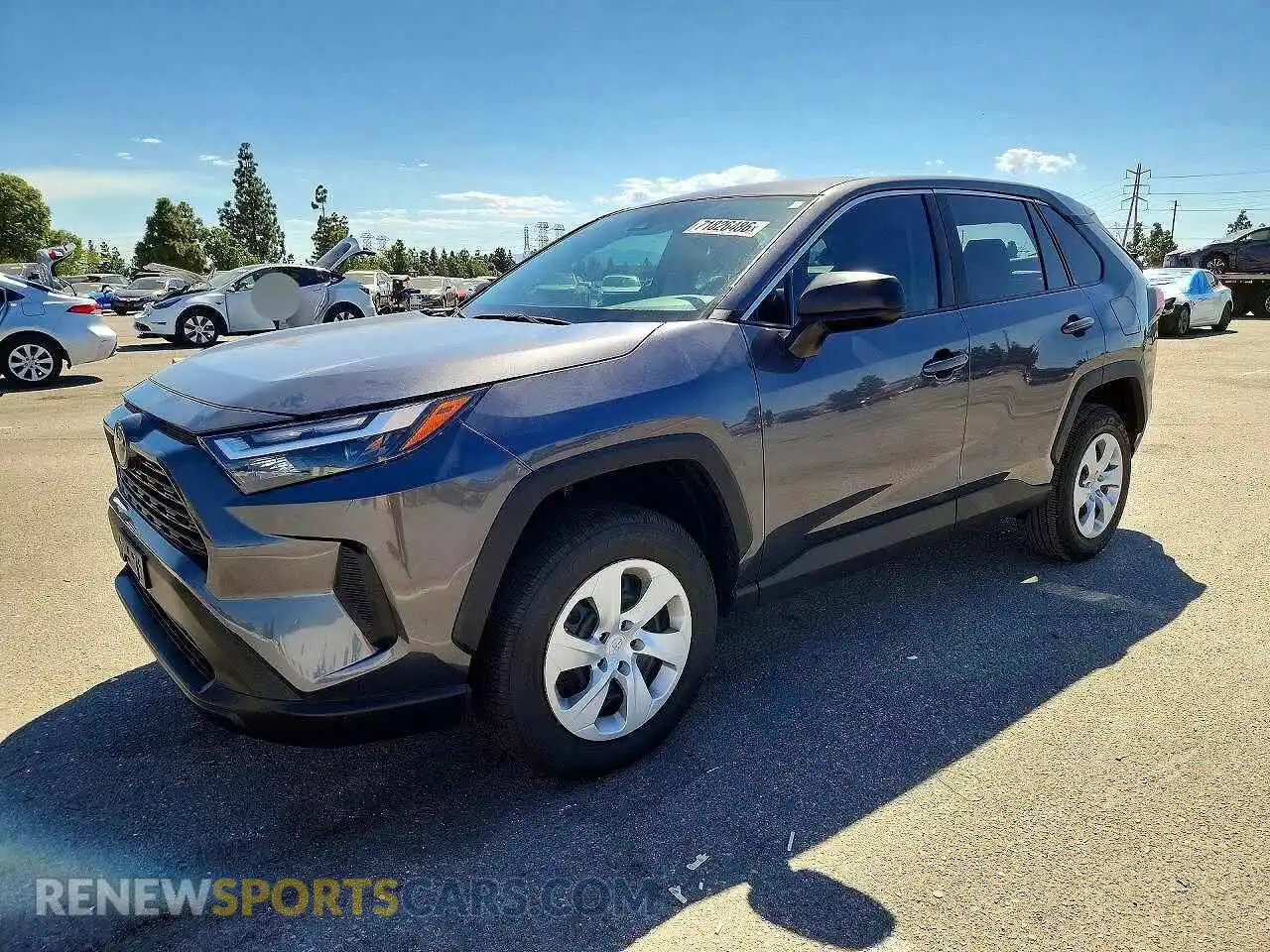 1 Photograph of a damaged car 2T3H1RFV8SC352976 TOYOTA RAV4 2025