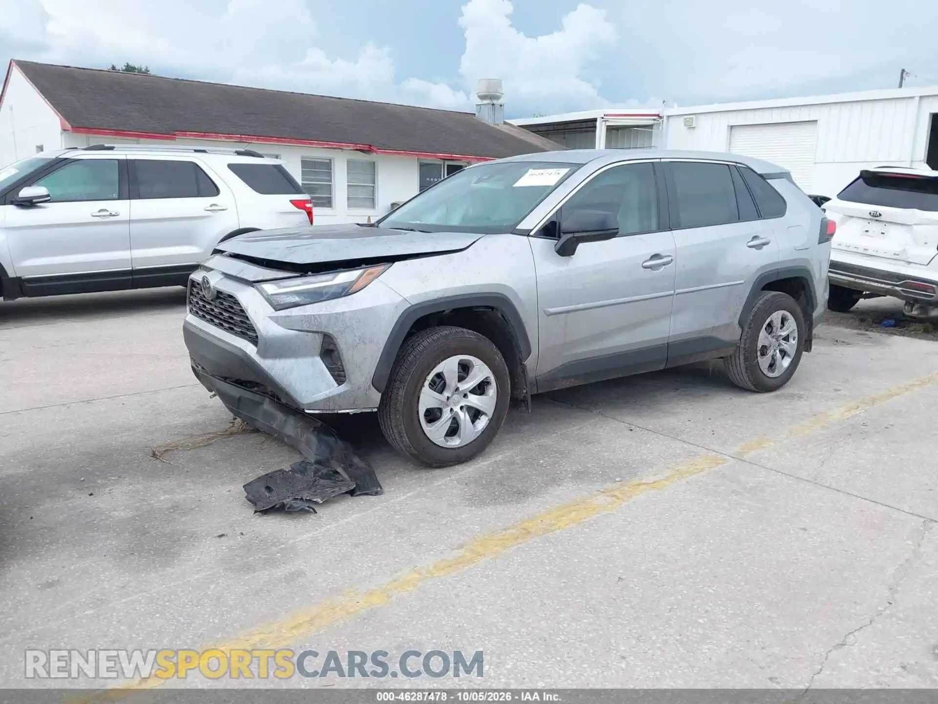 2 Photograph of a damaged car 2T3H1RFV8SW398953 TOYOTA RAV4 2025