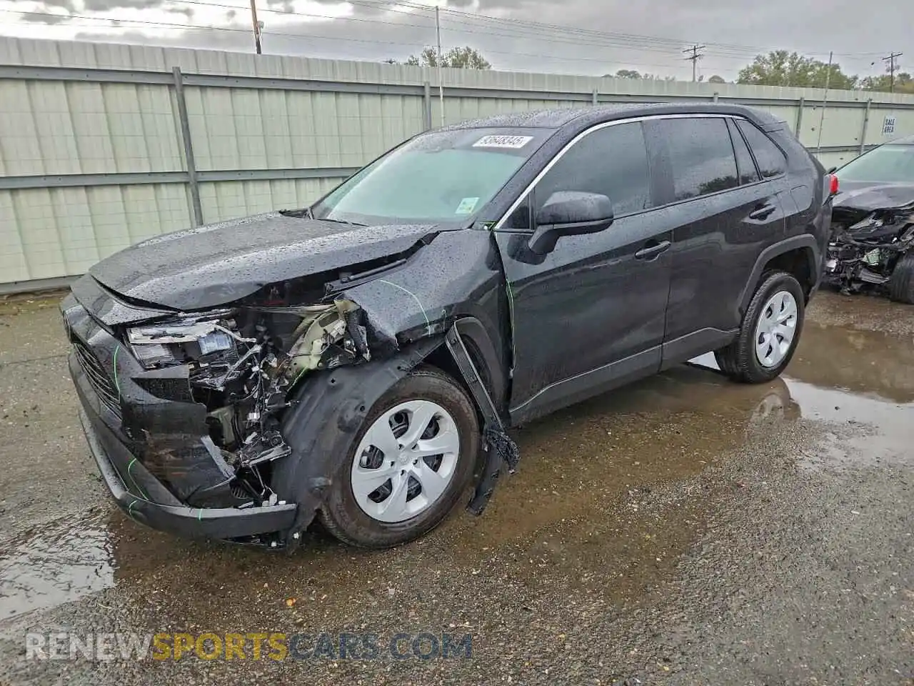 1 Photograph of a damaged car 2T3H1RFV8SW422135 TOYOTA RAV4 2025