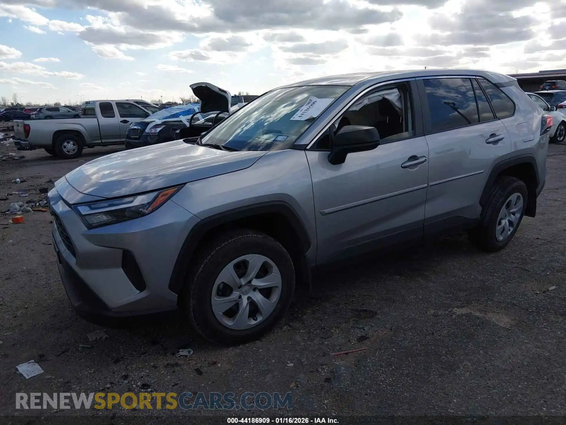 2 Photograph of a damaged car 2T3H1RFV9SC304080 TOYOTA RAV4 2025