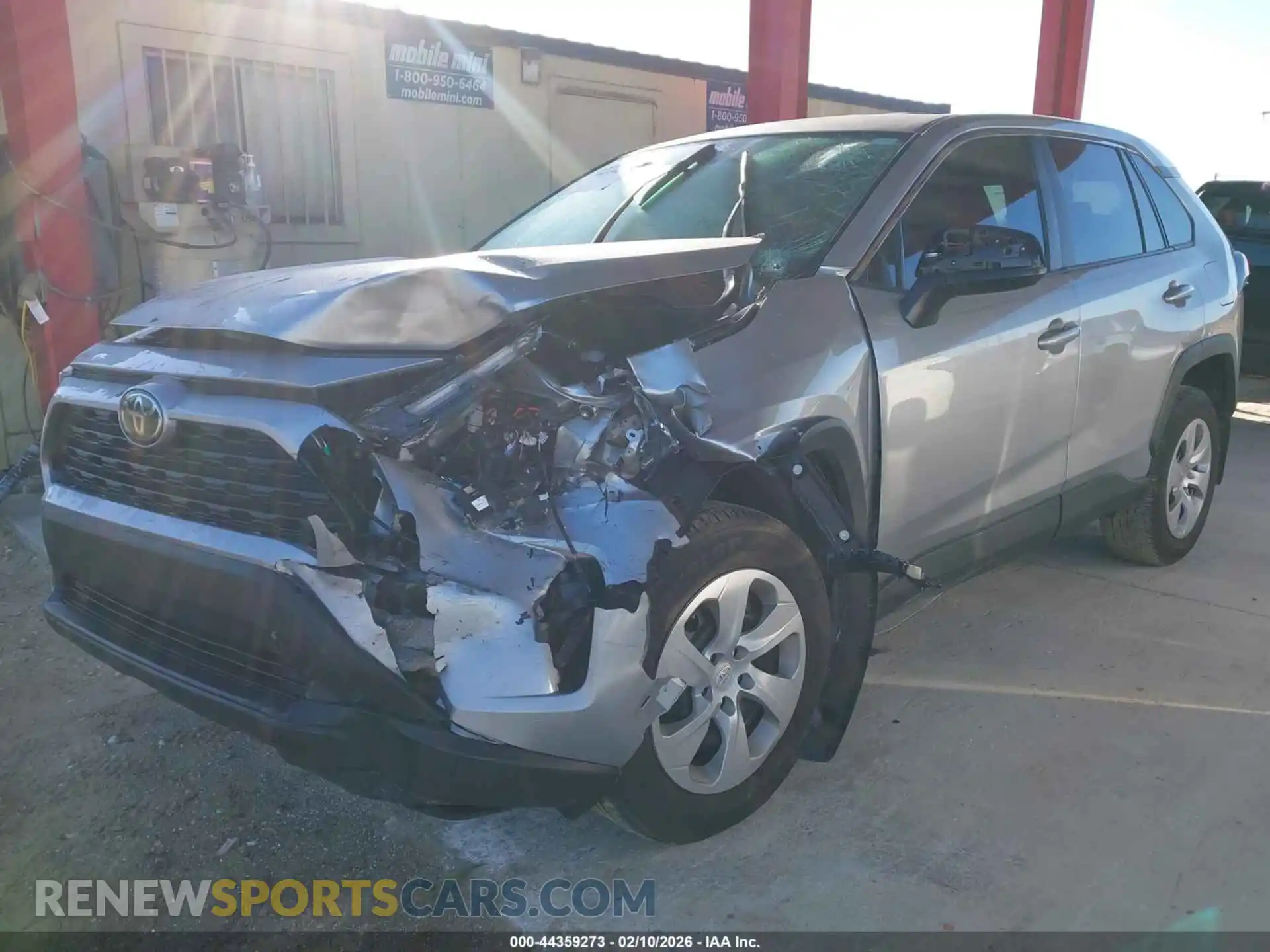 2 Photograph of a damaged car 2T3H1RFV9SC304953 TOYOTA RAV4 2025