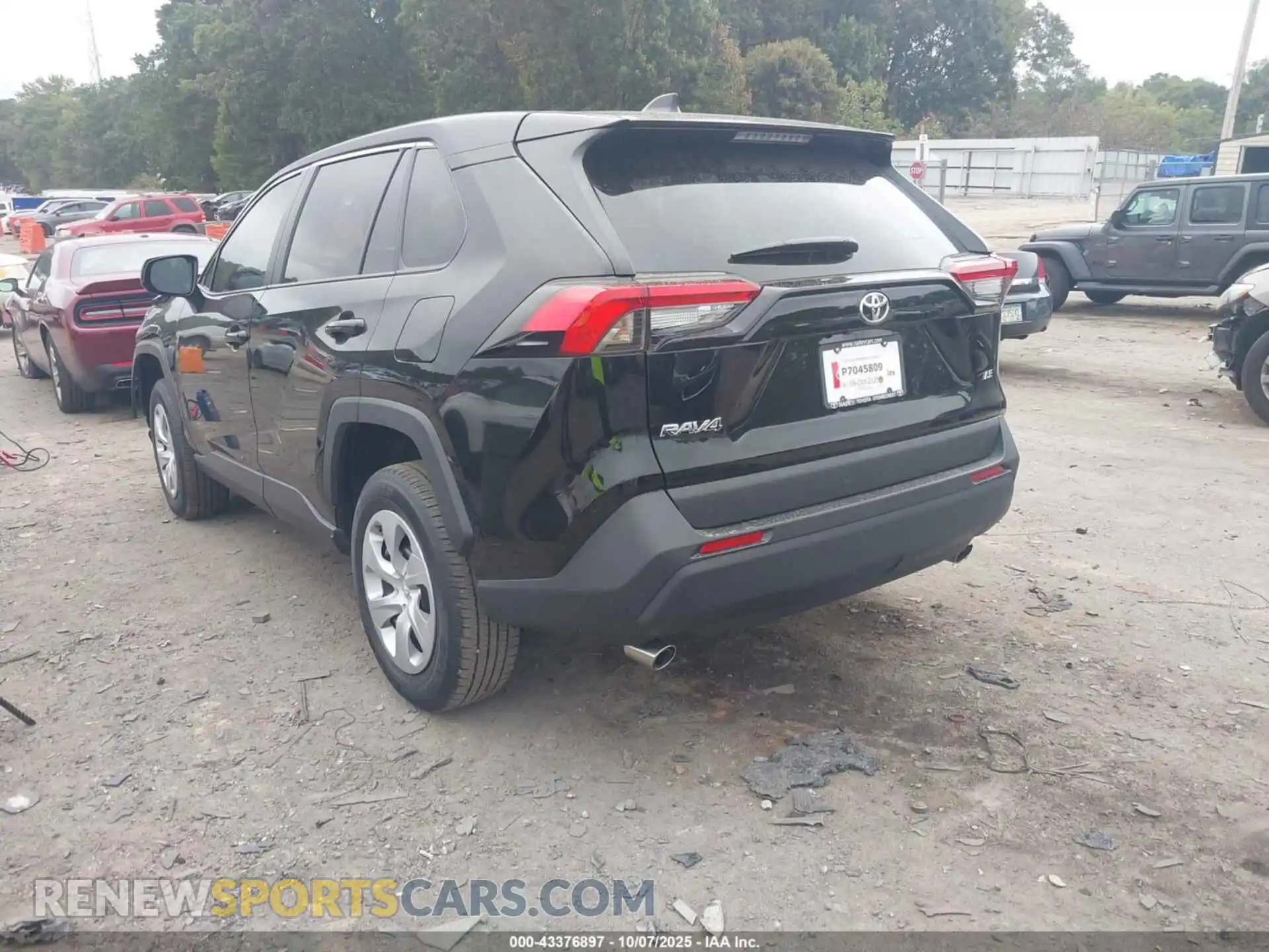 3 Photograph of a damaged car 2T3H1RFV9SC313667 TOYOTA RAV4 2025