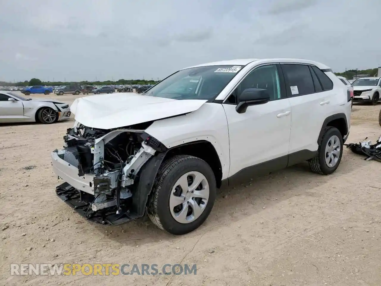 1 Photograph of a damaged car 2T3H1RFV9SC336771 TOYOTA RAV4 2025