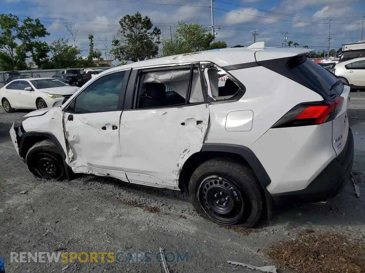 2 Photograph of a damaged car 2T3H1RFV9SC355921 TOYOTA RAV4 2025