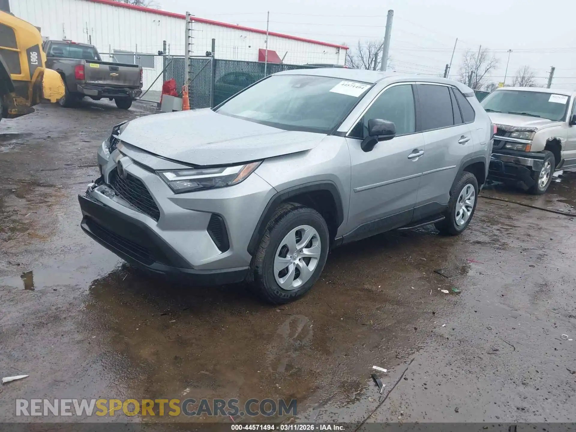 2 Photograph of a damaged car 2T3H1RFV9SW401987 TOYOTA RAV4 2025