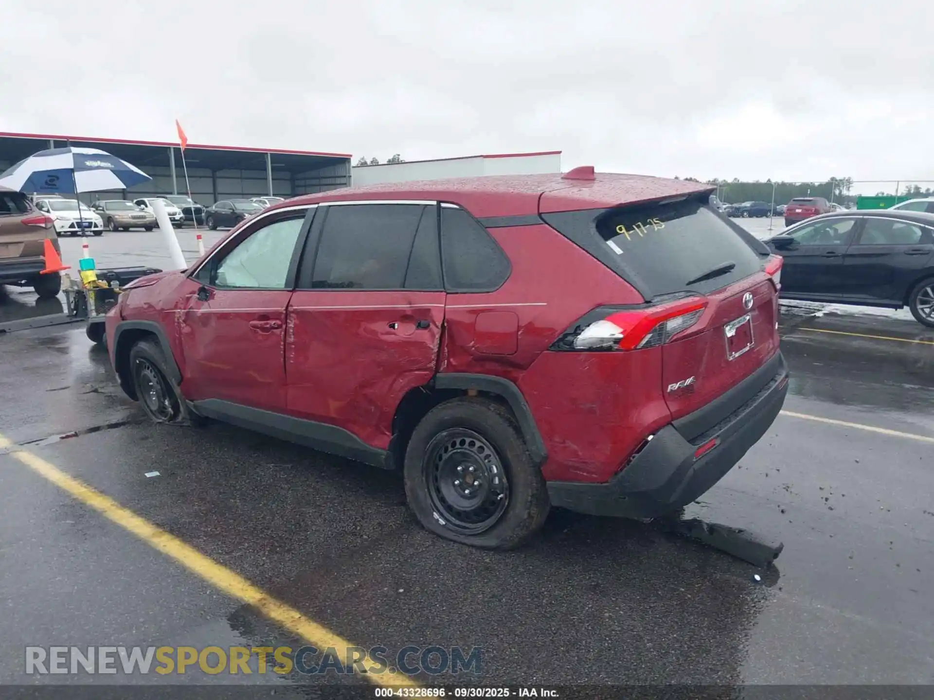 3 Photograph of a damaged car 2T3H1RFV9SW414576 TOYOTA RAV4 2025