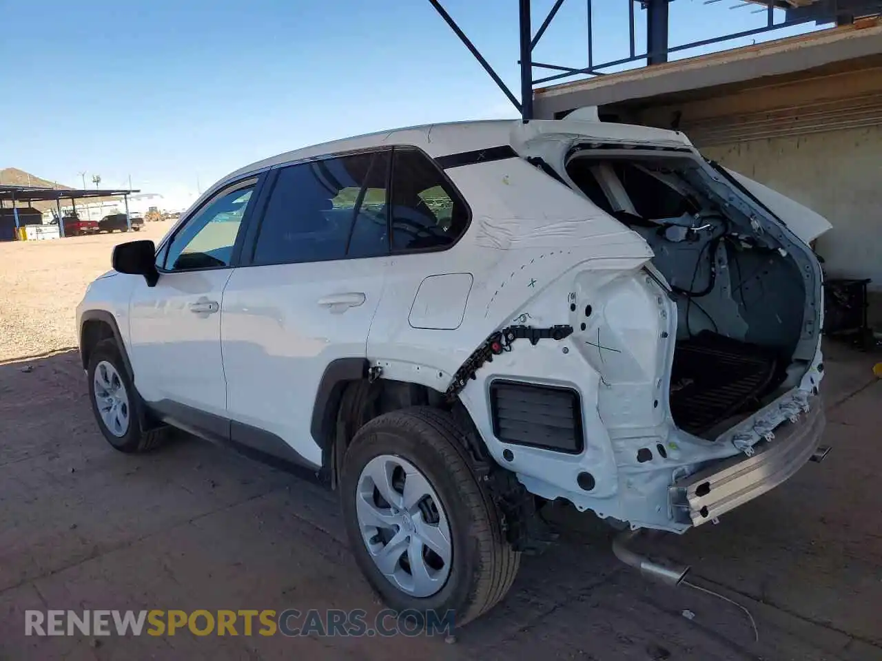 2 Photograph of a damaged car 2T3H1RFV9SW420507 TOYOTA RAV4 2025