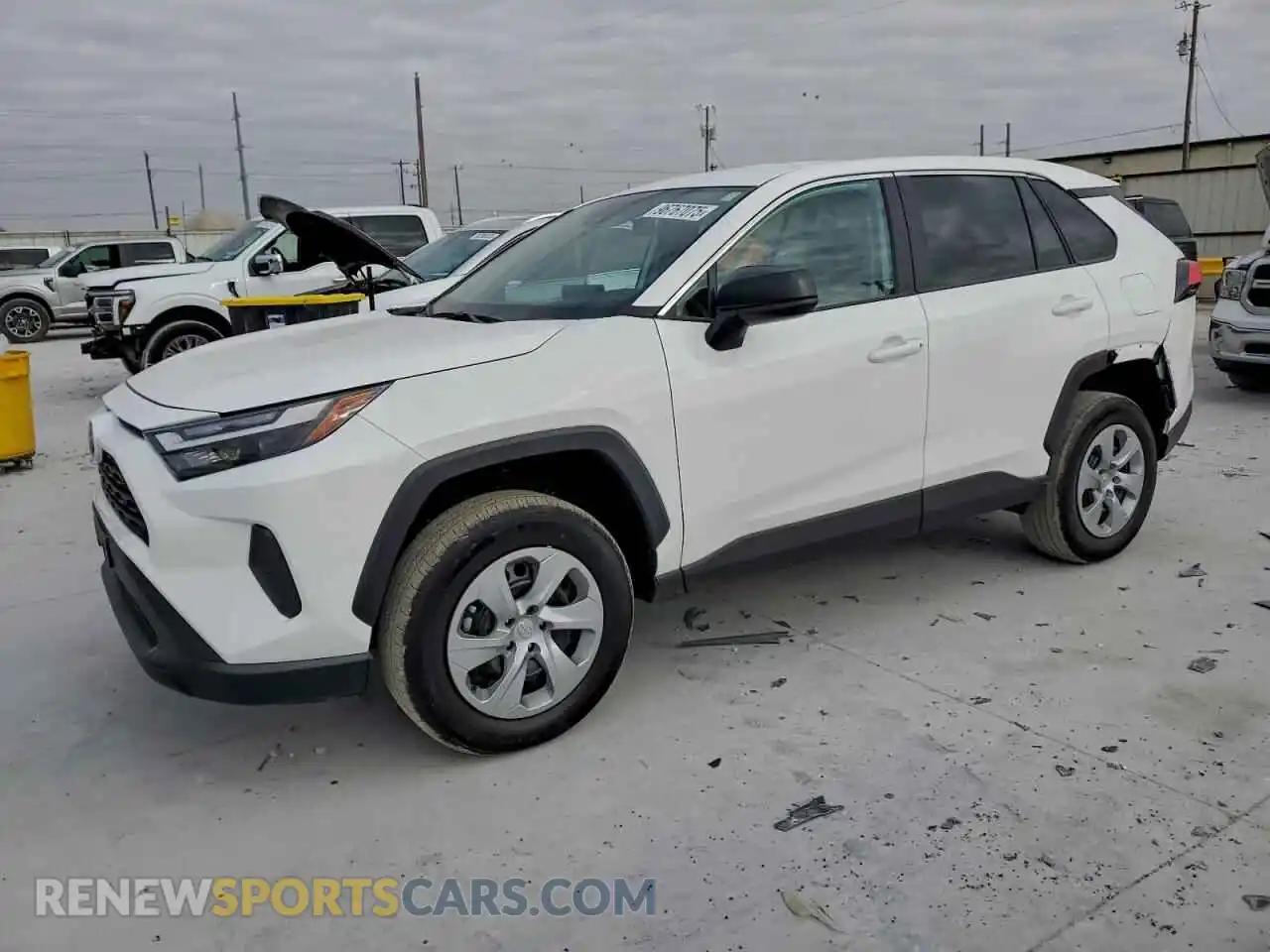 1 Photograph of a damaged car 2T3H1RFV9SW431684 TOYOTA RAV4 2025