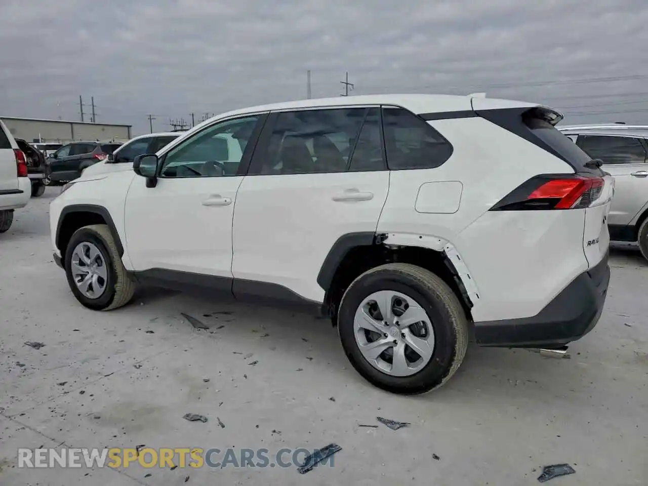 2 Photograph of a damaged car 2T3H1RFV9SW431684 TOYOTA RAV4 2025