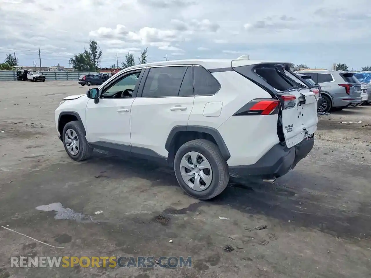 2 Photograph of a damaged car 2T3H1RFVXSC334575 TOYOTA RAV4 2025