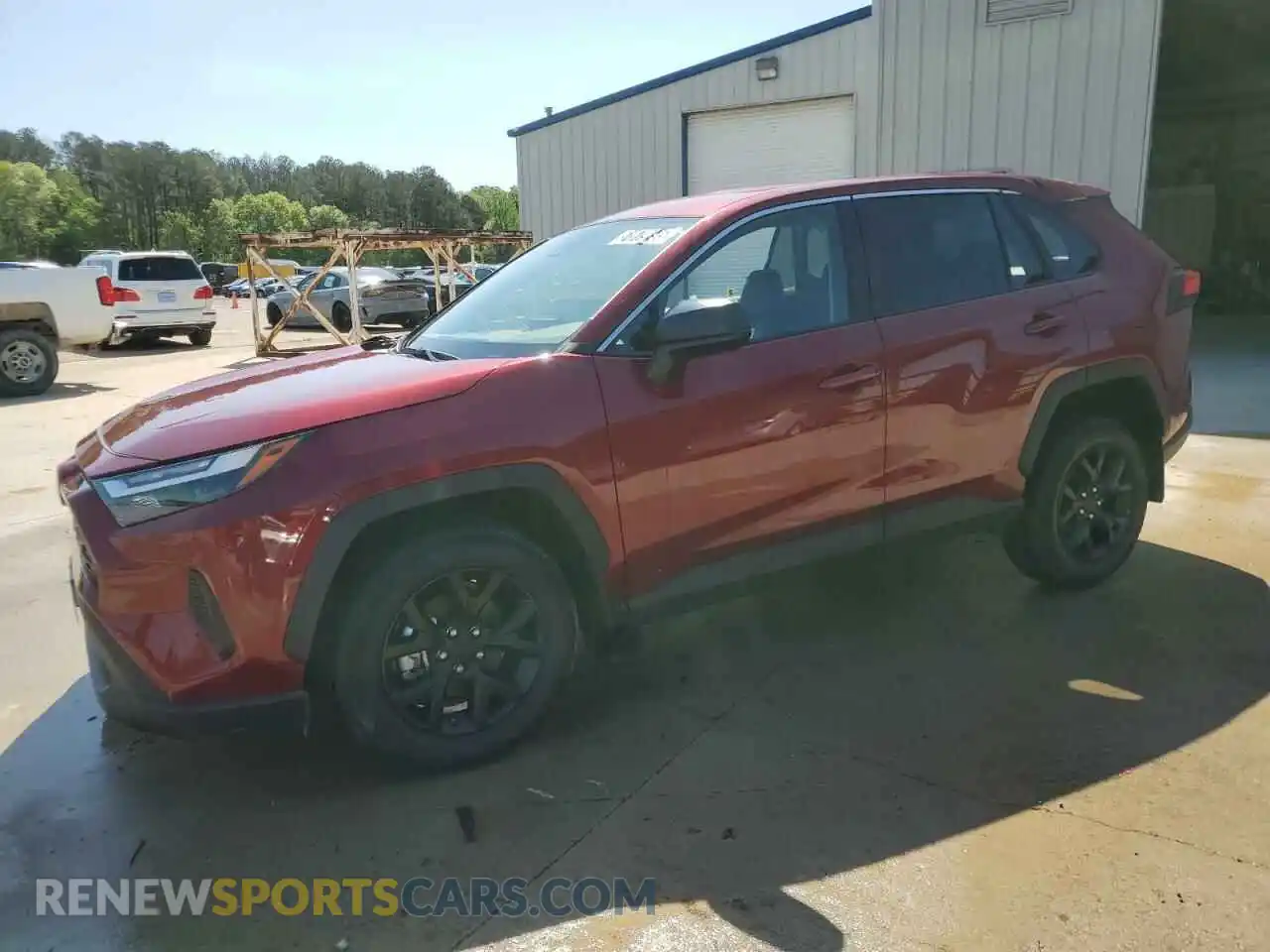 1 Photograph of a damaged car 2T3H1RFVXSW366781 TOYOTA RAV4 2025