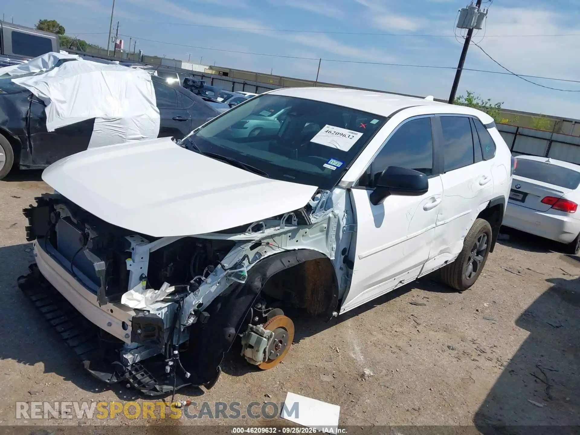 2 Photograph of a damaged car 2T3H1RFVXSW434285 TOYOTA RAV4 2025