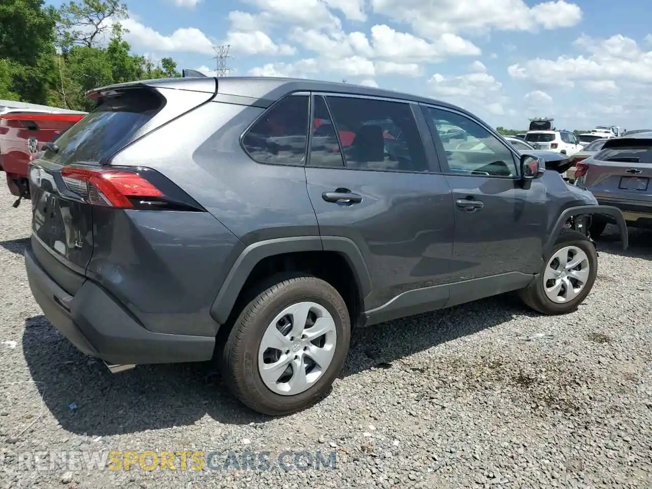 3 Photograph of a damaged car 2T3K1RFV0SC305544 TOYOTA RAV4 2025