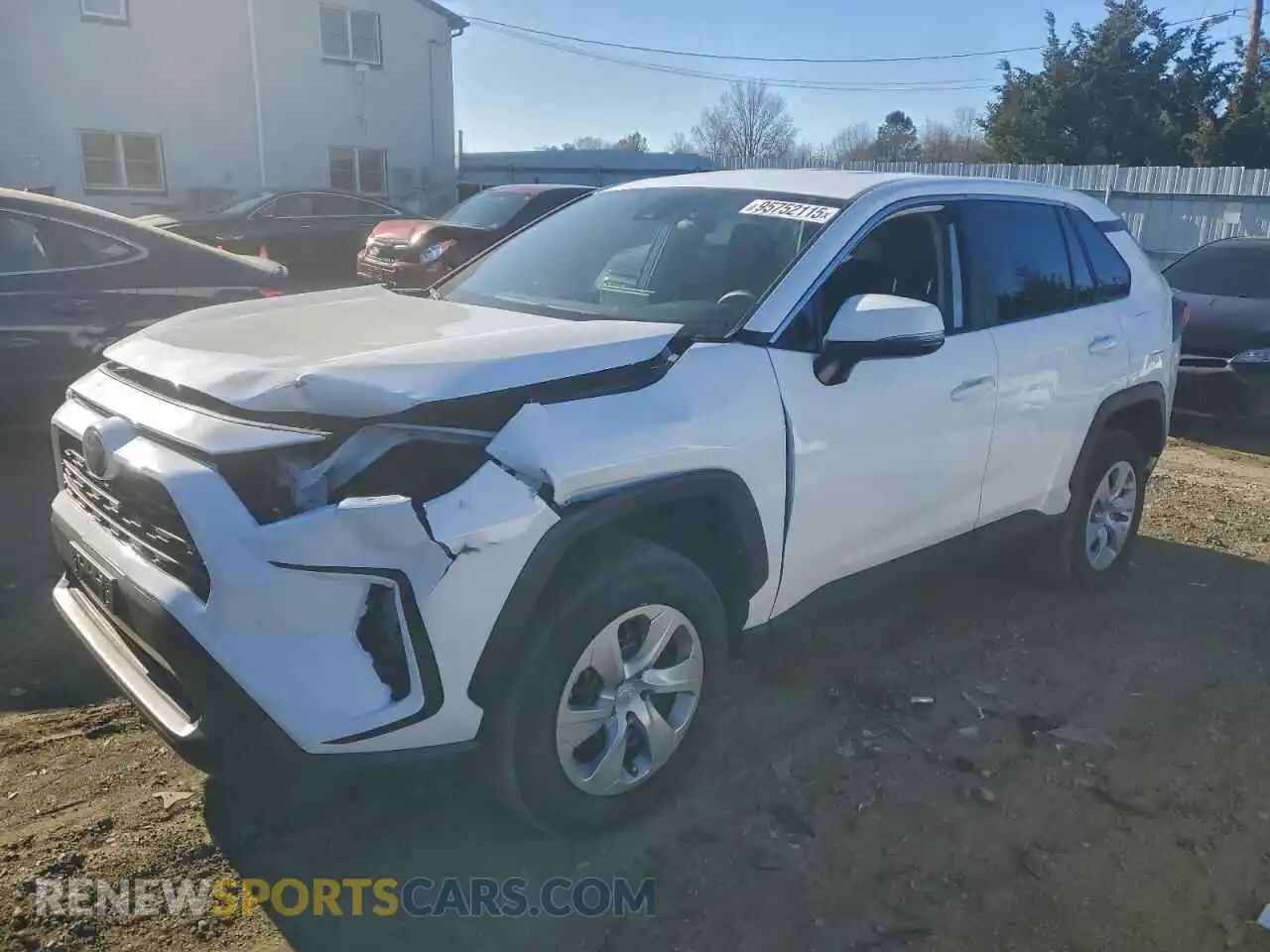 1 Photograph of a damaged car 2T3K1RFV0SW411149 TOYOTA RAV4 2025