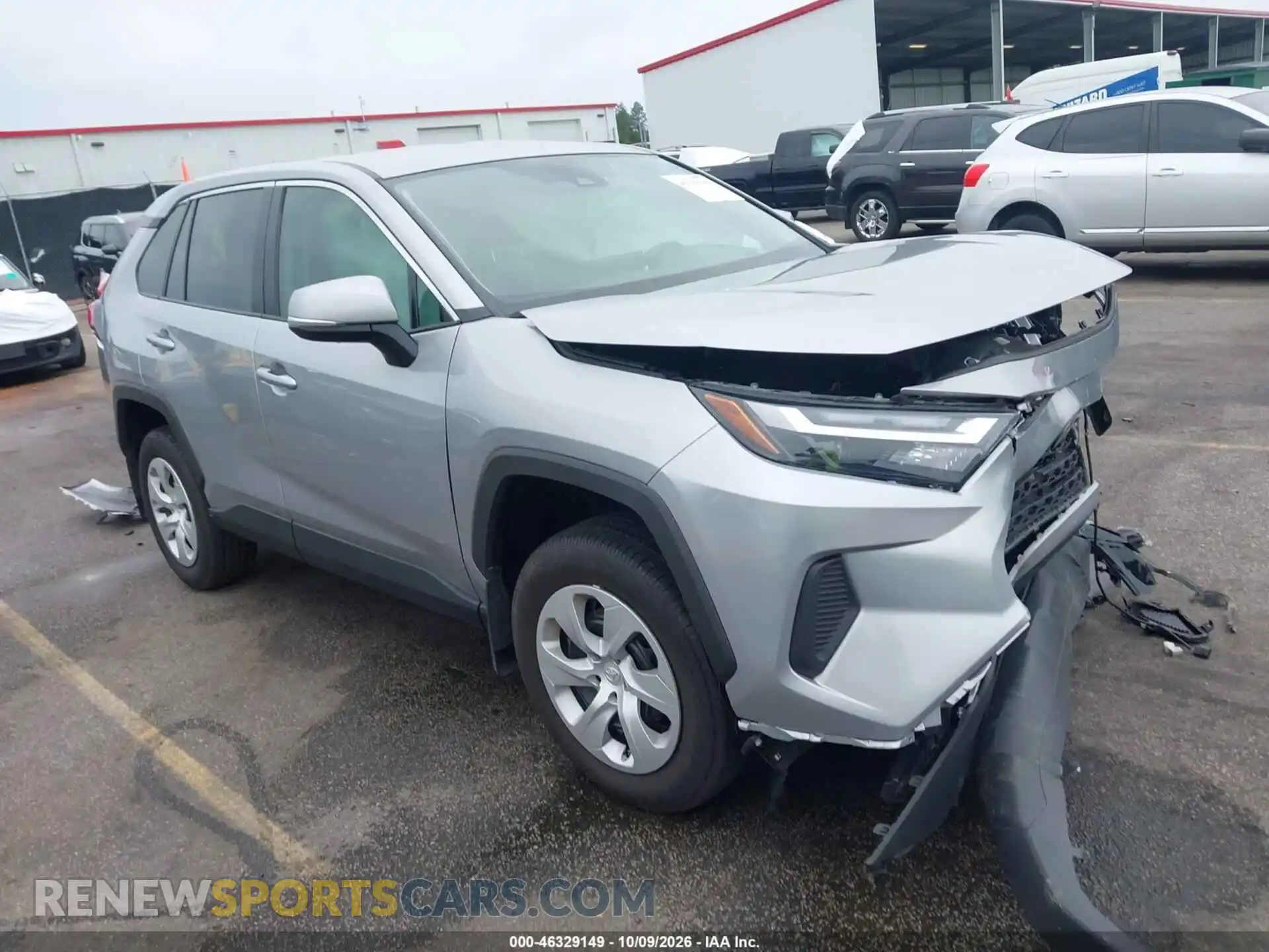 1 fotografías del automóvil dañado 2T3K1RFV1SC347446 TOYOTA RAV4 2025