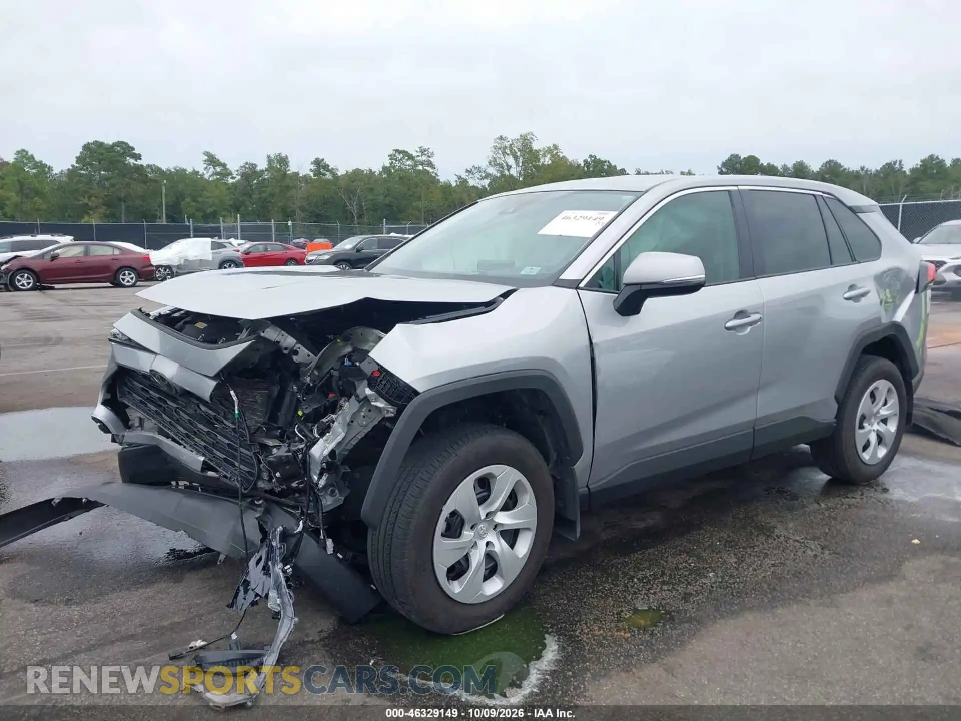 2 fotografías del automóvil dañado 2T3K1RFV1SC347446 TOYOTA RAV4 2025