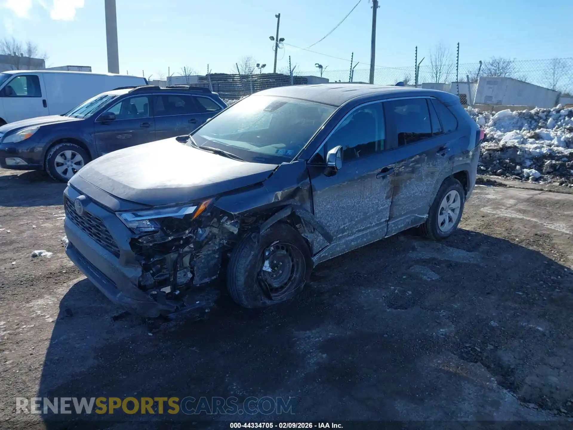 2 Photograph of a damaged car 2T3K1RFV1SW407367 TOYOTA RAV4 2025