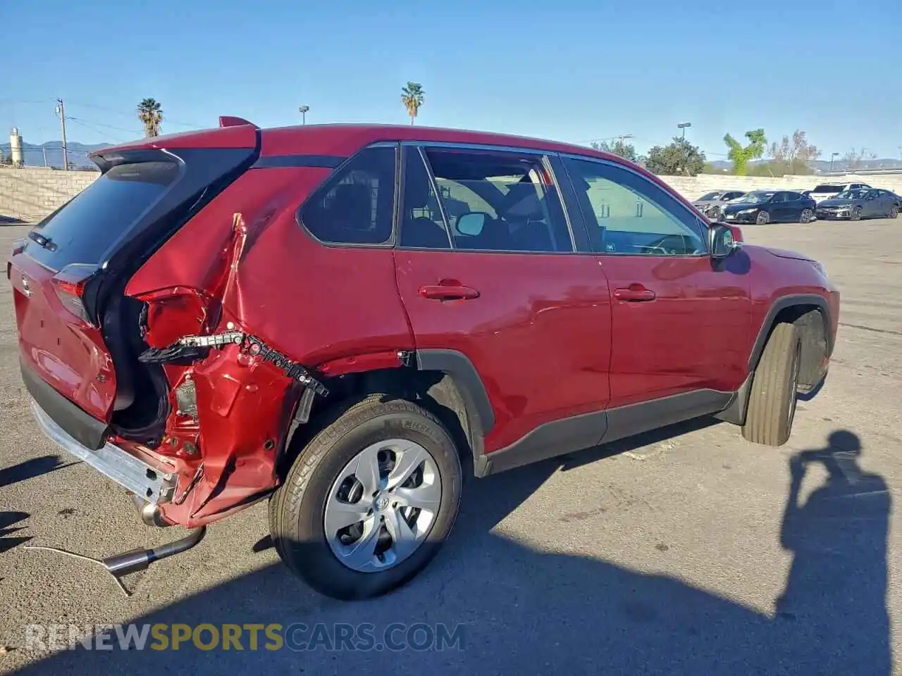 3 Photograph of a damaged car 2T3K1RFV1SW440014 TOYOTA RAV4 2025