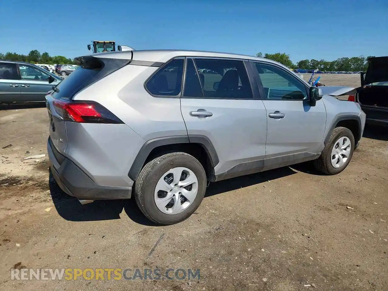 3 Photograph of a damaged car 2T3K1RFV2SW406180 TOYOTA RAV4 2025