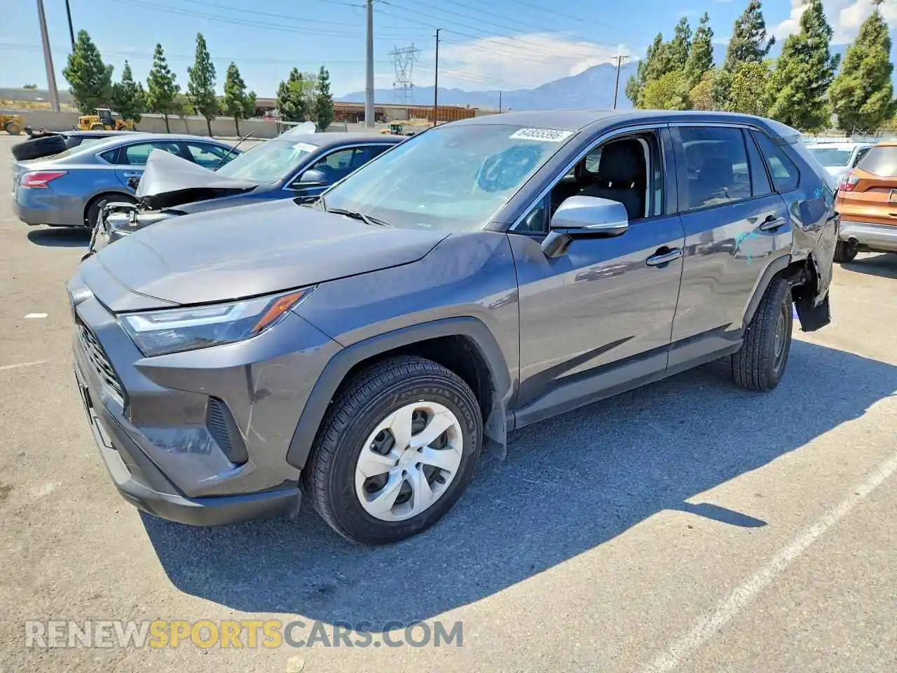 1 fotografías del automóvil dañado 2T3K1RFV2SW421536 TOYOTA RAV4 2025