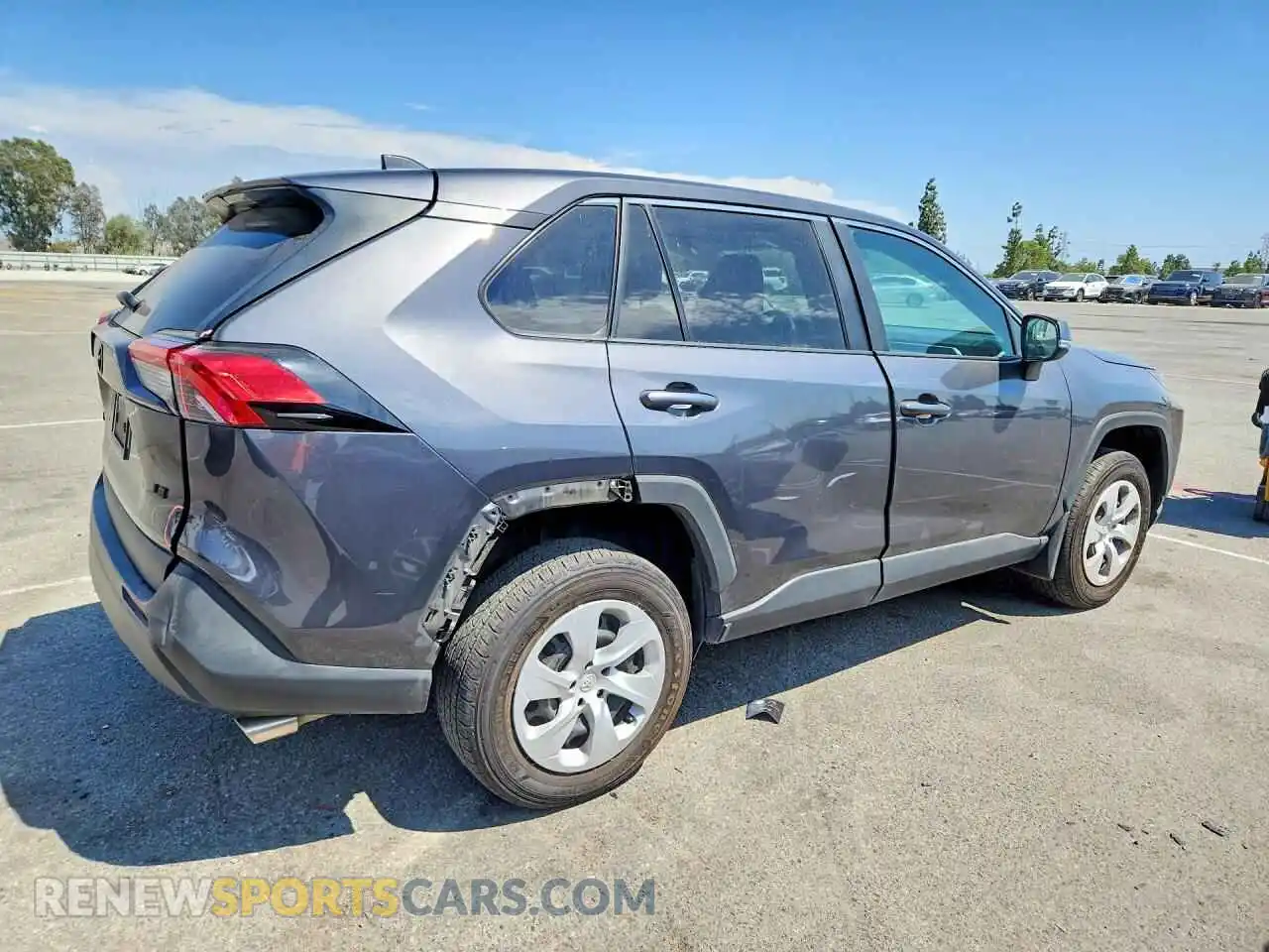 3 fotografías del automóvil dañado 2T3K1RFV2SW421536 TOYOTA RAV4 2025