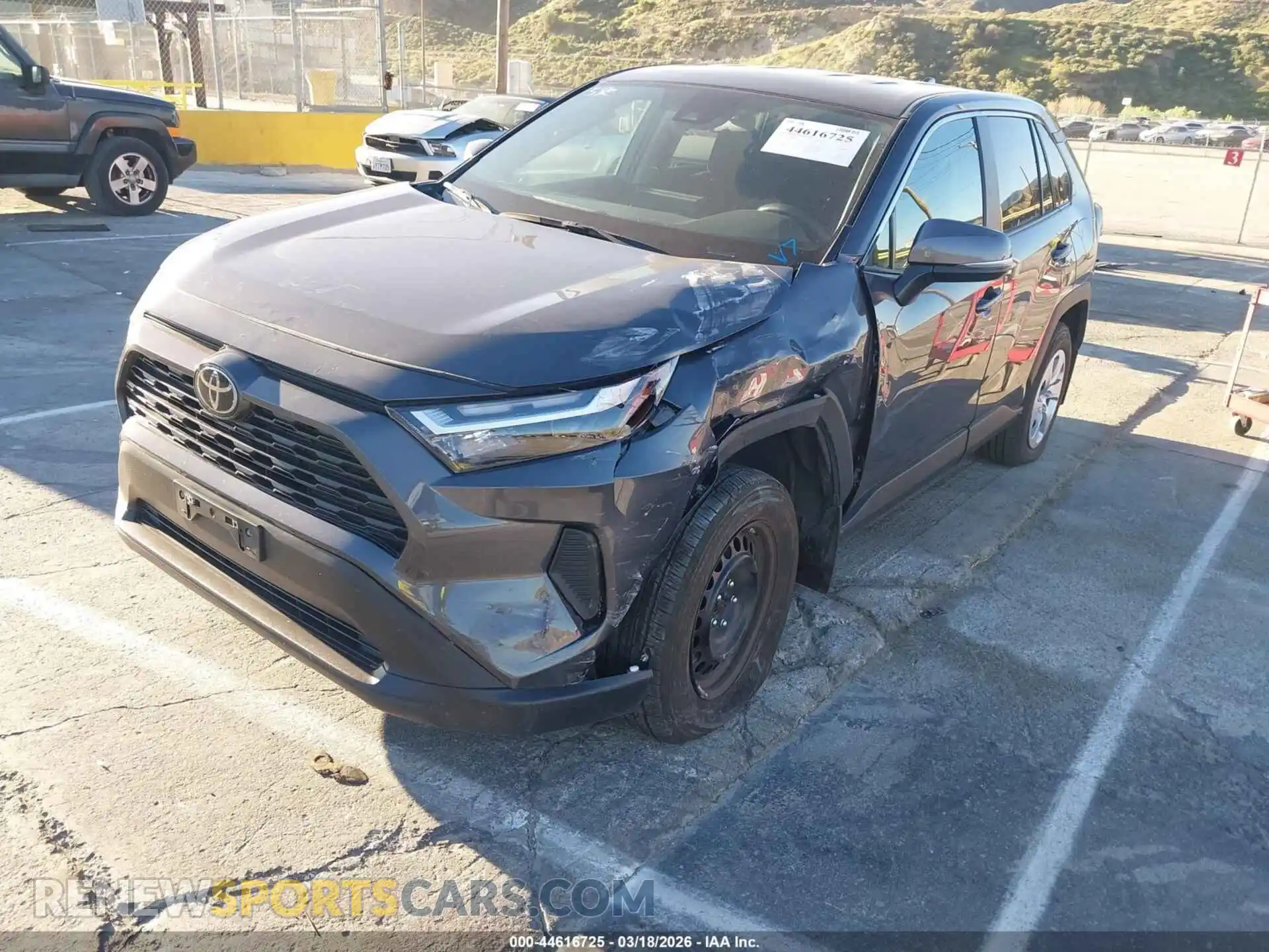 2 Photograph of a damaged car 2T3K1RFV3SW368507 TOYOTA RAV4 2025