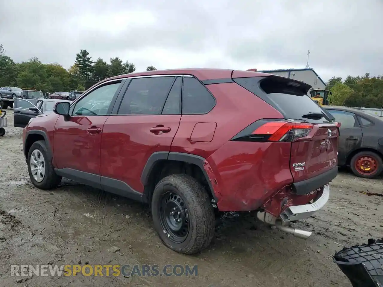 2 fotografías del automóvil dañado 2T3K1RFV3SW404339 TOYOTA RAV4 2025